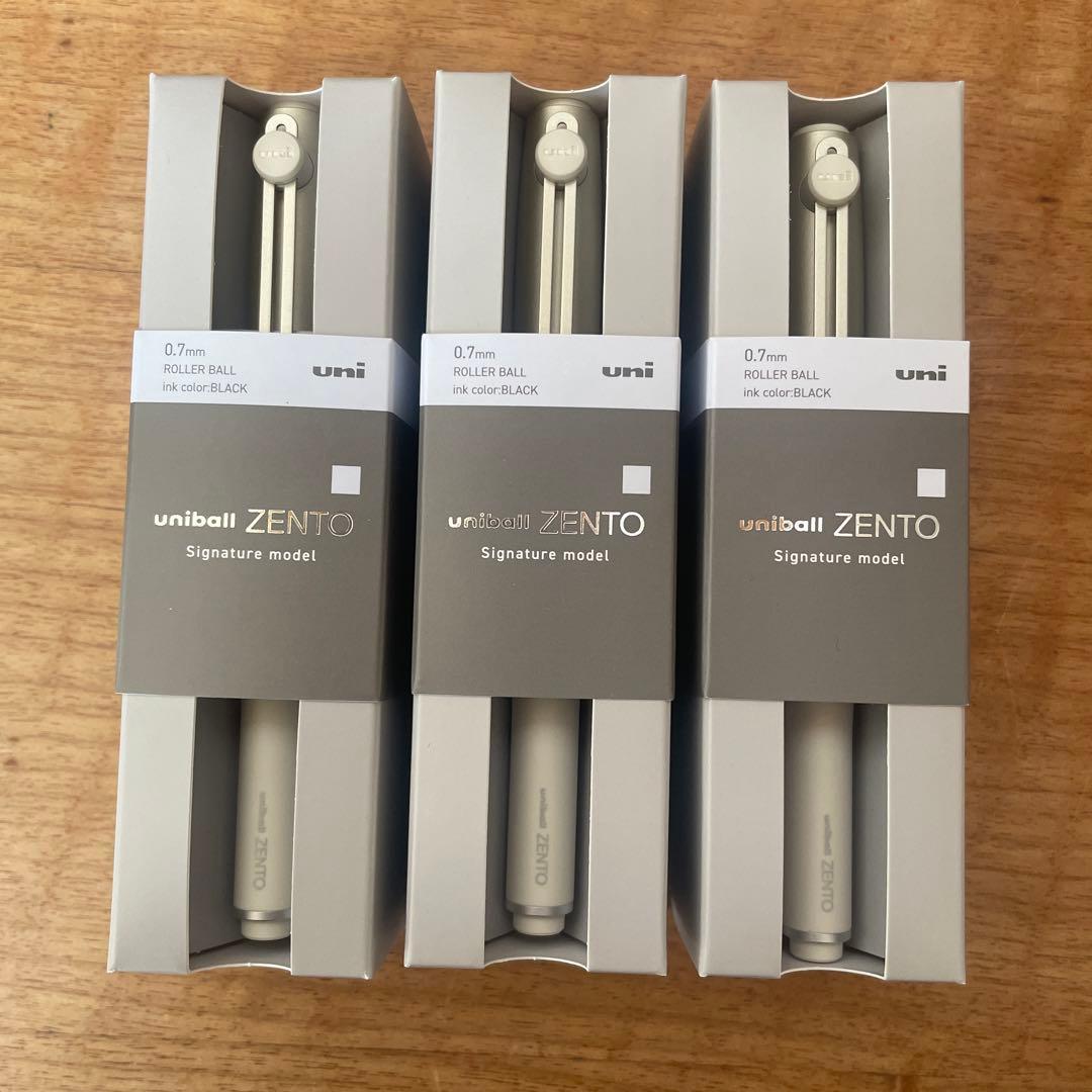 【6本】ユニボールゼント　シグニチャーモデル　ZENTO シャンパンゴールド