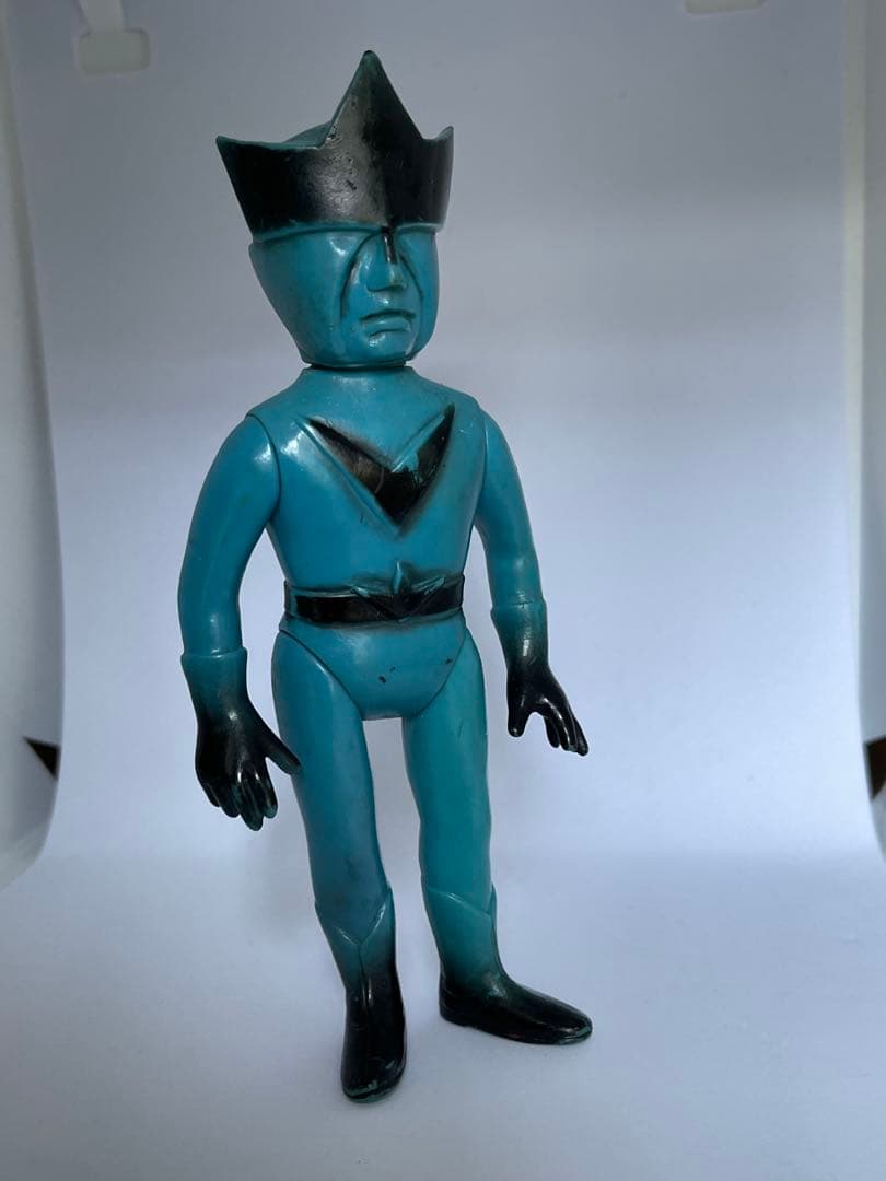 レインボーマン 水の化身 万年社 愛プロ NET ソフビ 特撮　当時物