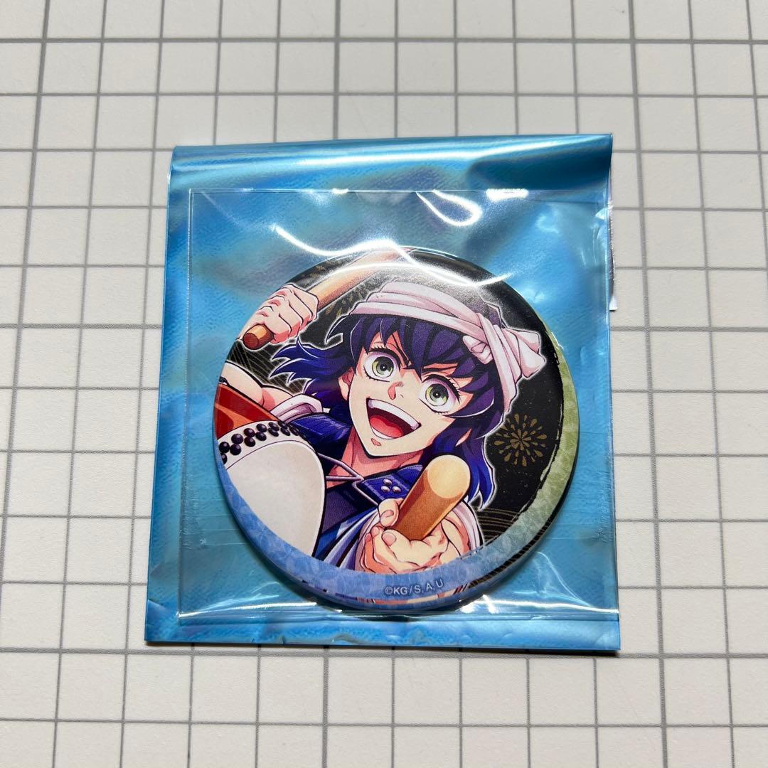 鬼滅の刃 阿波踊り 缶バッジ 嘴平伊之助 - メルカリ