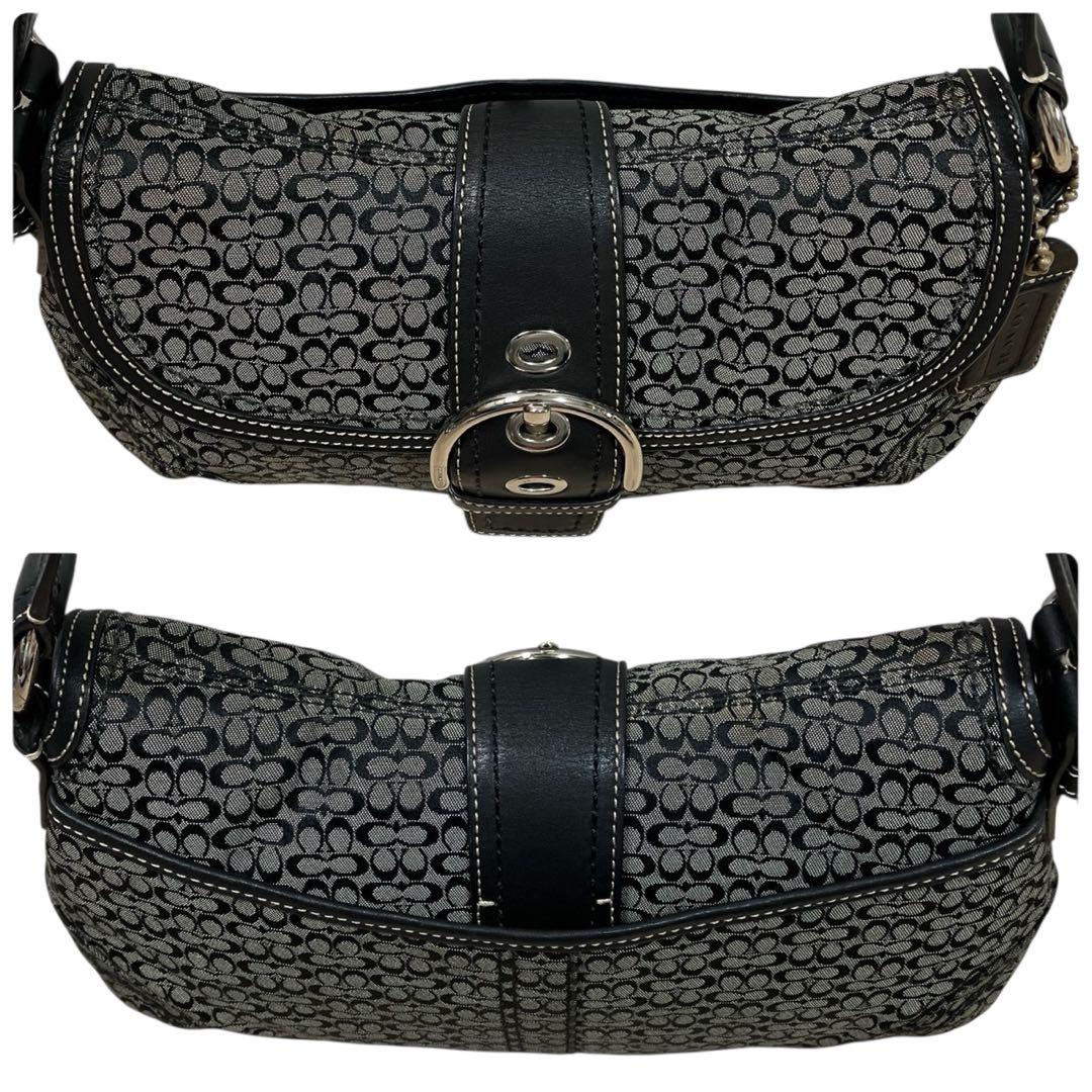 COACH ワンショルダーバッグ ソーホー シグネチャー レザー キャンバス