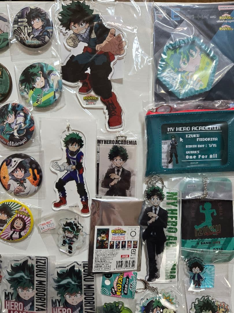 僕のヒーローアカデミア　緑谷出久　アニメグッズ　キャラクターグッズ　まとめ売り