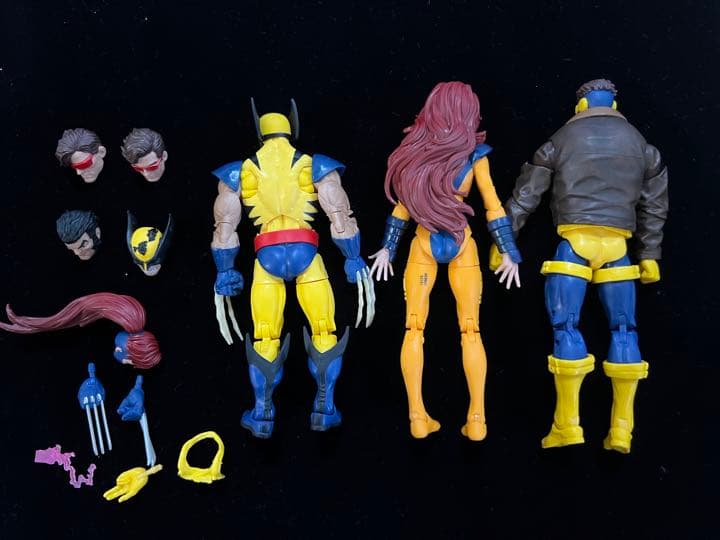 マーベルレジェンド X-MEN ウルヴァリン ジーングレイ サイクロプス