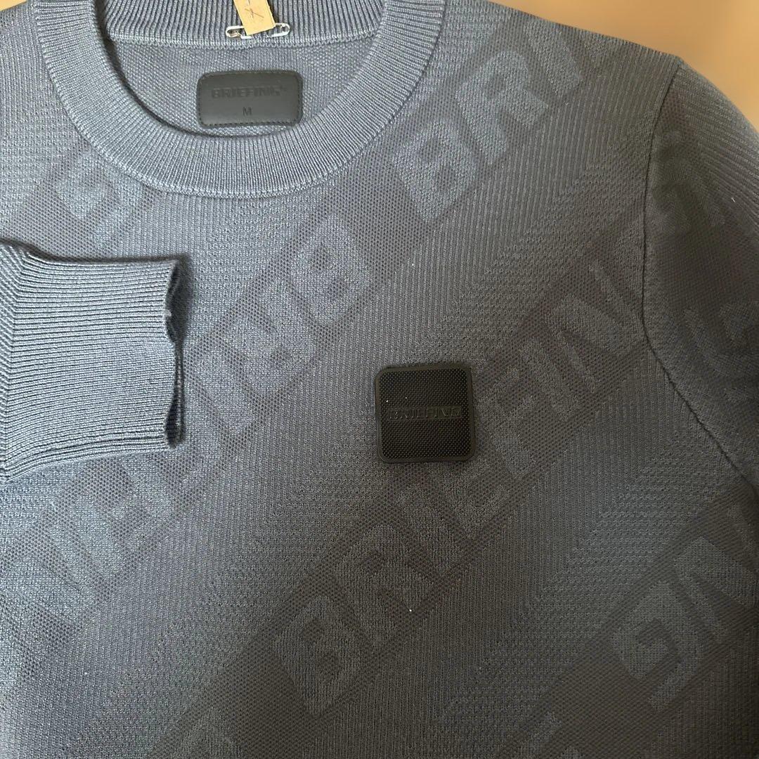 BRIEFING グレー セーター Mサイズ