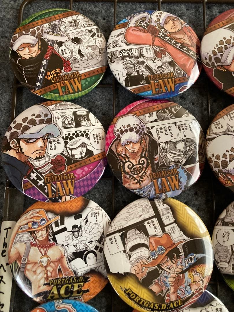 ワンピース　缶バッジ　40個　まとめ