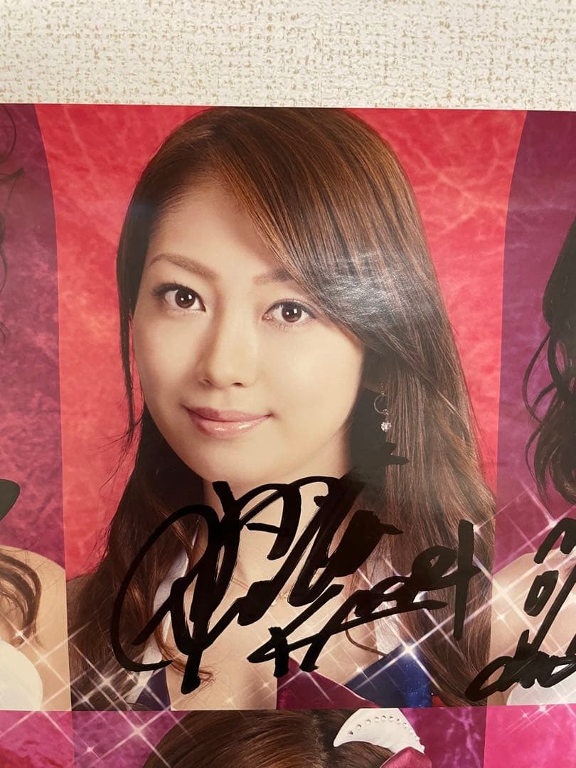 【値下げ可】シャイニングバタフライ サイン入りポスター