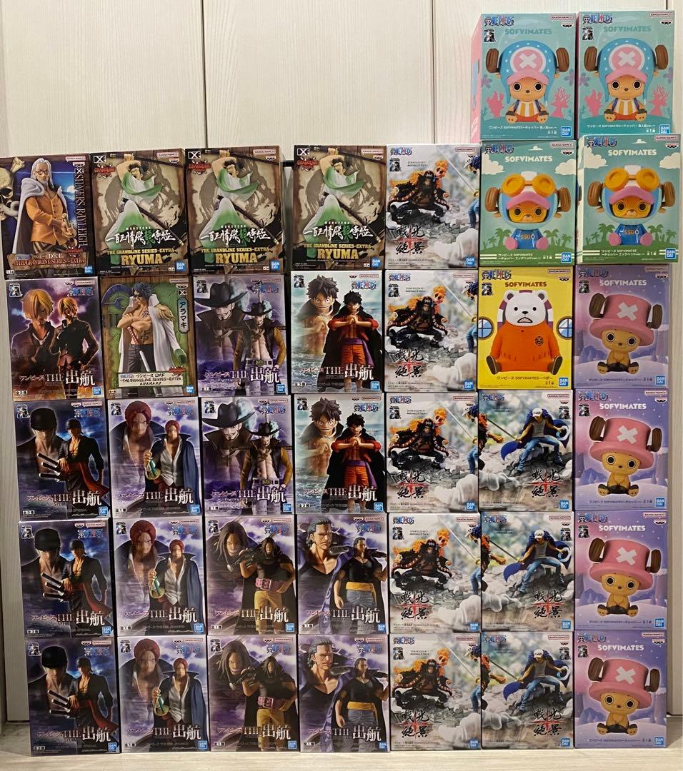 本日限定価格】ワンピース37体セット！ONE PIECE フィギュアセット