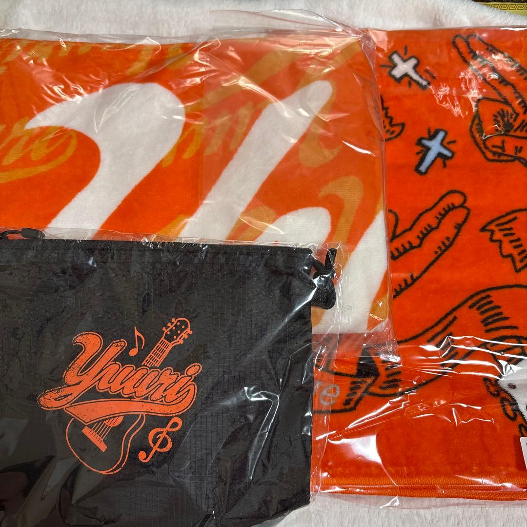 優里　フード付きタオル　サコッシュ 優里 Fes 2024 Hooded Towel サコッシュ2点セット Yuuri タオル