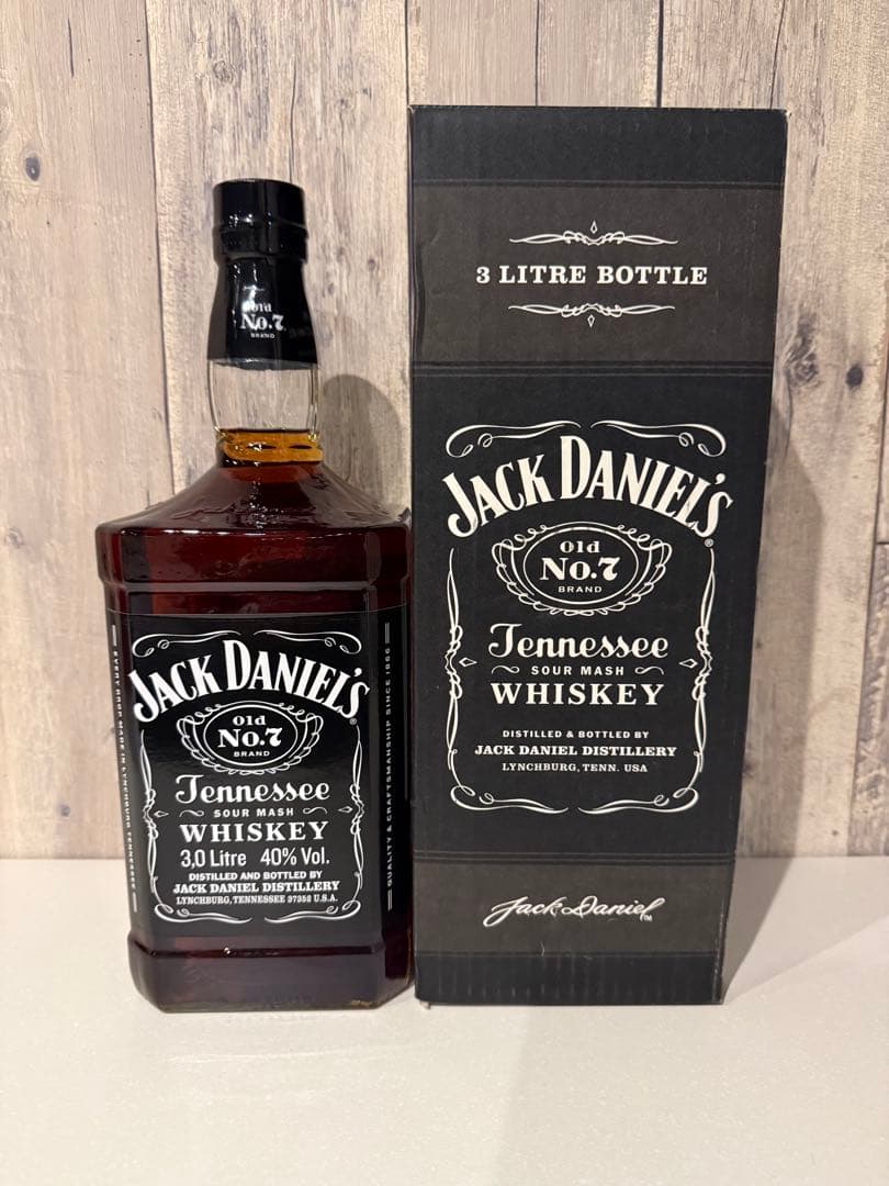 Jack Daniel's 3L ウイスキーマグナム - メルカリ