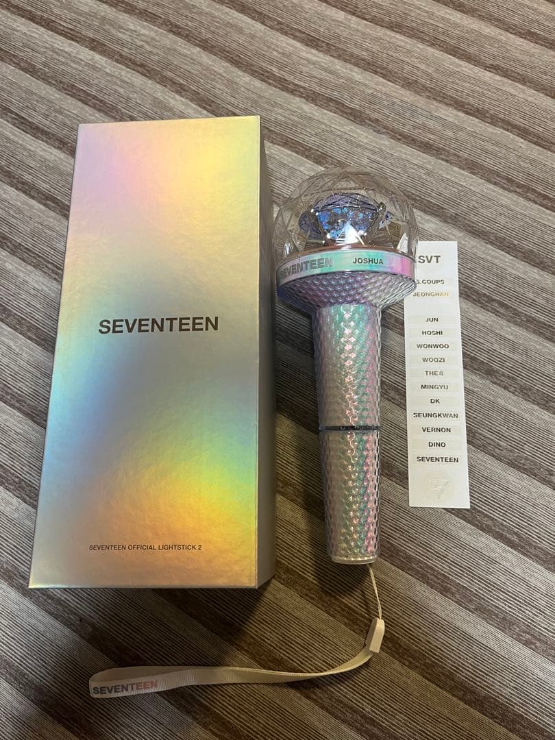 SEVENTEEN Carat棒 ver.2 SEVENTEEN カラット棒 ver.2 OFFICIAL ペン