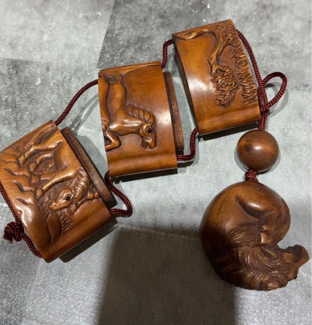 馬 ウマ うま 印籠 根付 希少の通販はau PAY マーケット - 輸入雑貨の