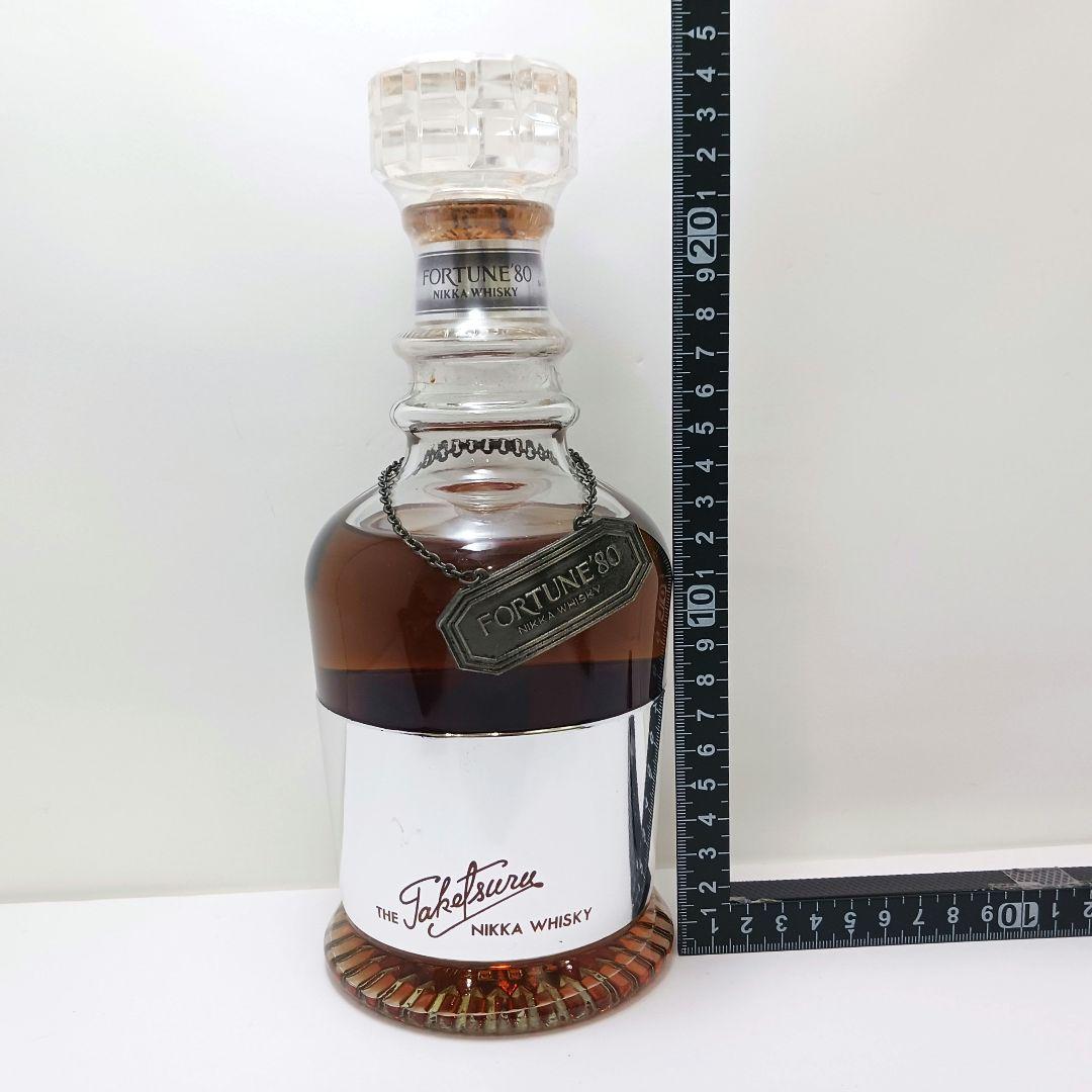 Y2449-23 古酒 ニッカ ウイスキー フォーチュン80 未開封保管品の通販