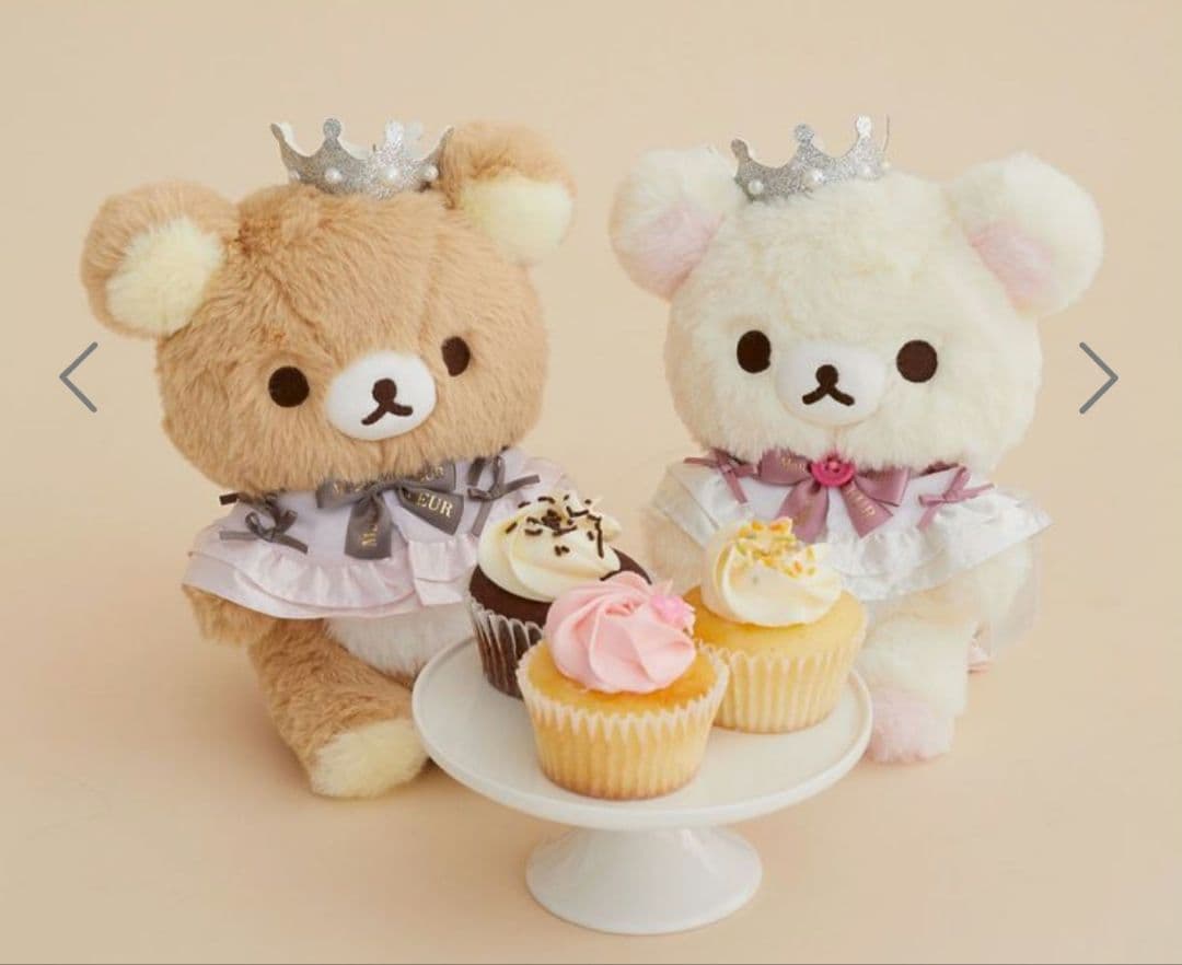 リラックマ　メゾンドフルール・ロフトコラボぬいぐるみセット