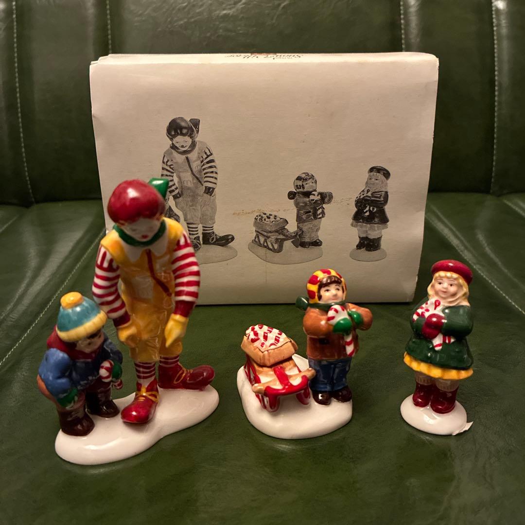 Snow Village Department 56 マクドナルド コンプリート