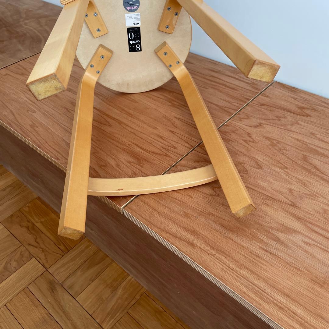 artek アルテック　ハイチェア K65 ブラック リノリウム