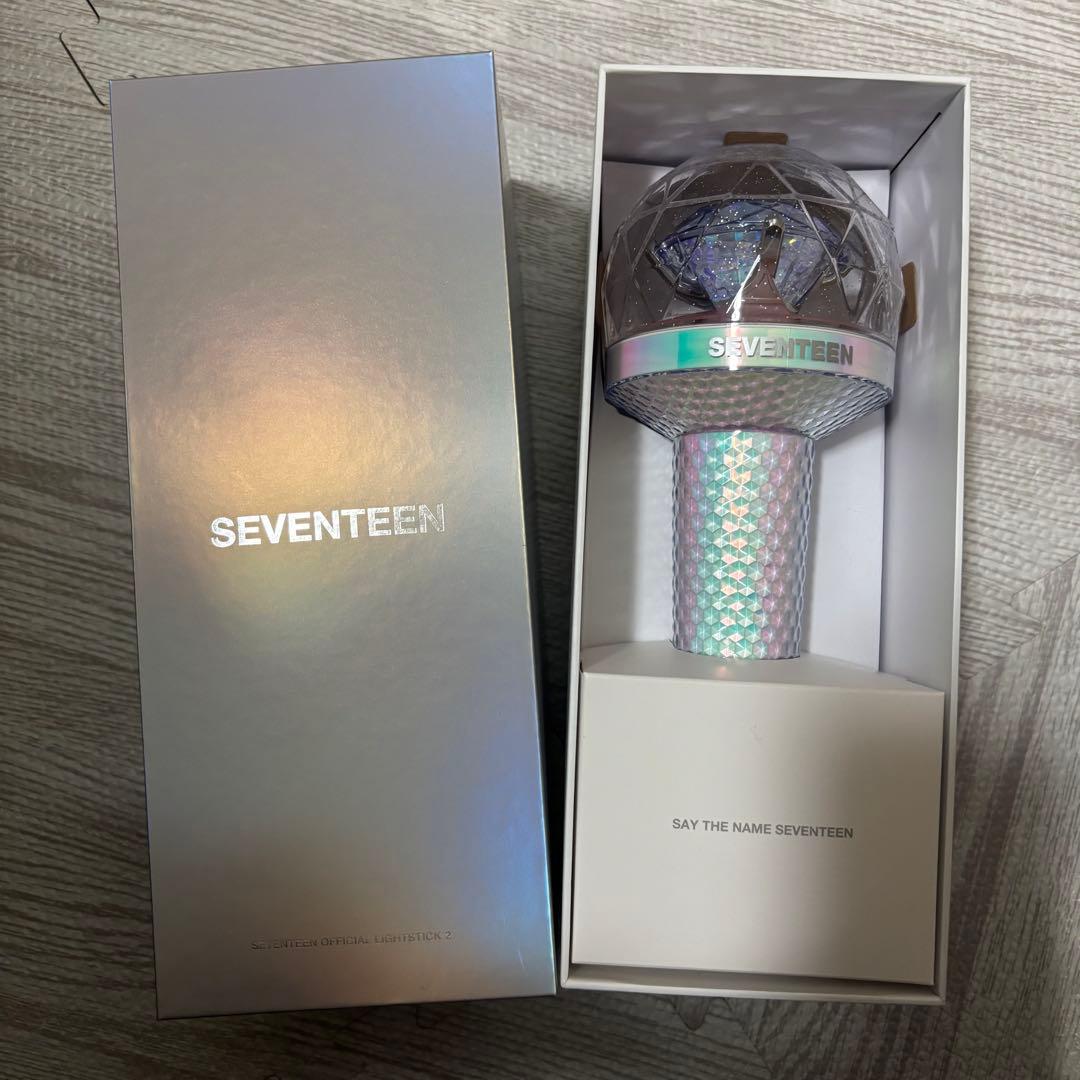 SEVENTEEN 公式 LIGHT STICK ペンライト ver2 - メルカリ