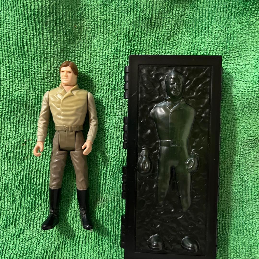 スターウォーズ　オールドケナー ハンソロ　カーボナイト　1984年