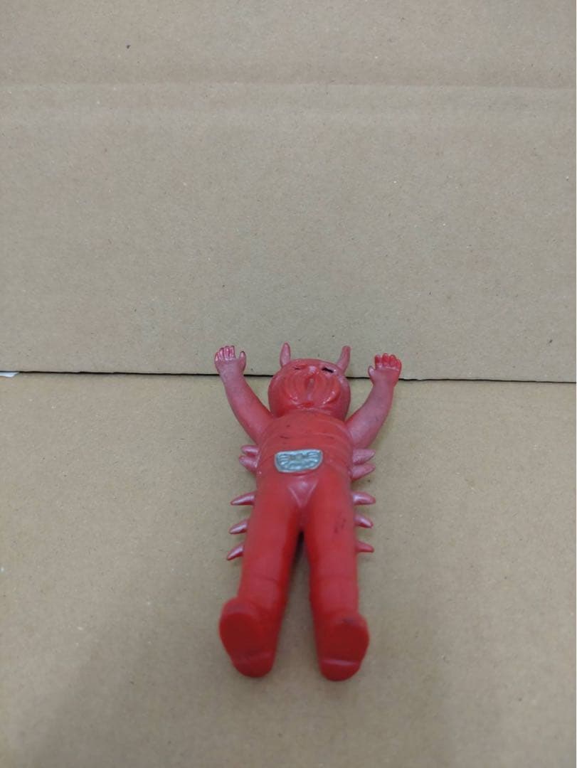 当時物 仮面ライダー ムカデラス ミニソフビ 旧バンダイ ポピー レトロ