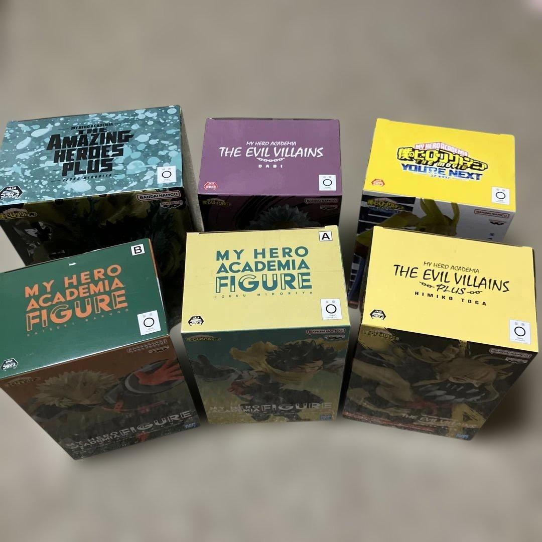 僕のヒーローアカデミア フィギュア6体セット（バラ売り不可）