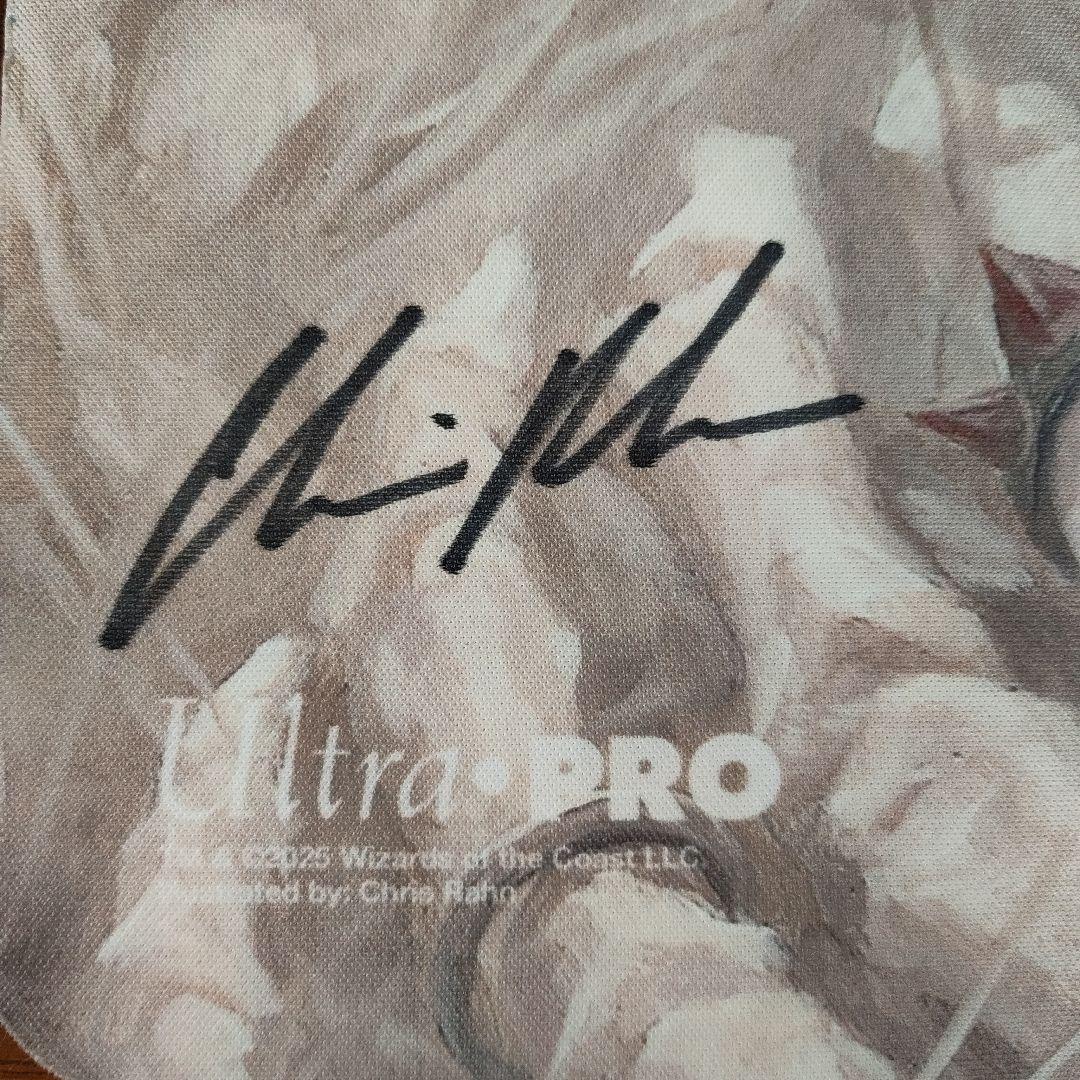 black lotus プレイマット ブラックロータス アーティストサインド