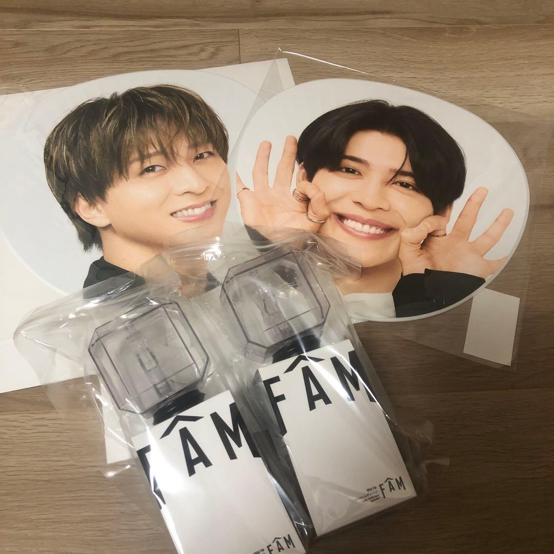 timelesz FAM ペンライト2本&うちわセット