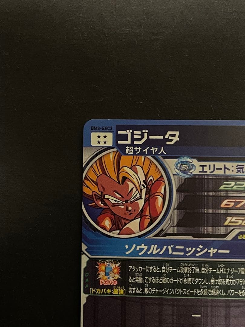孫悟空 ゴジータ bm3sec3 bm6sec3