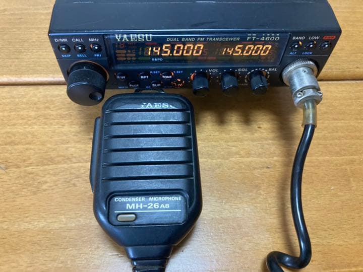 YAESU FT-4600 デュアルバンドFMトランシーバー 本体のみ ほぼ新品