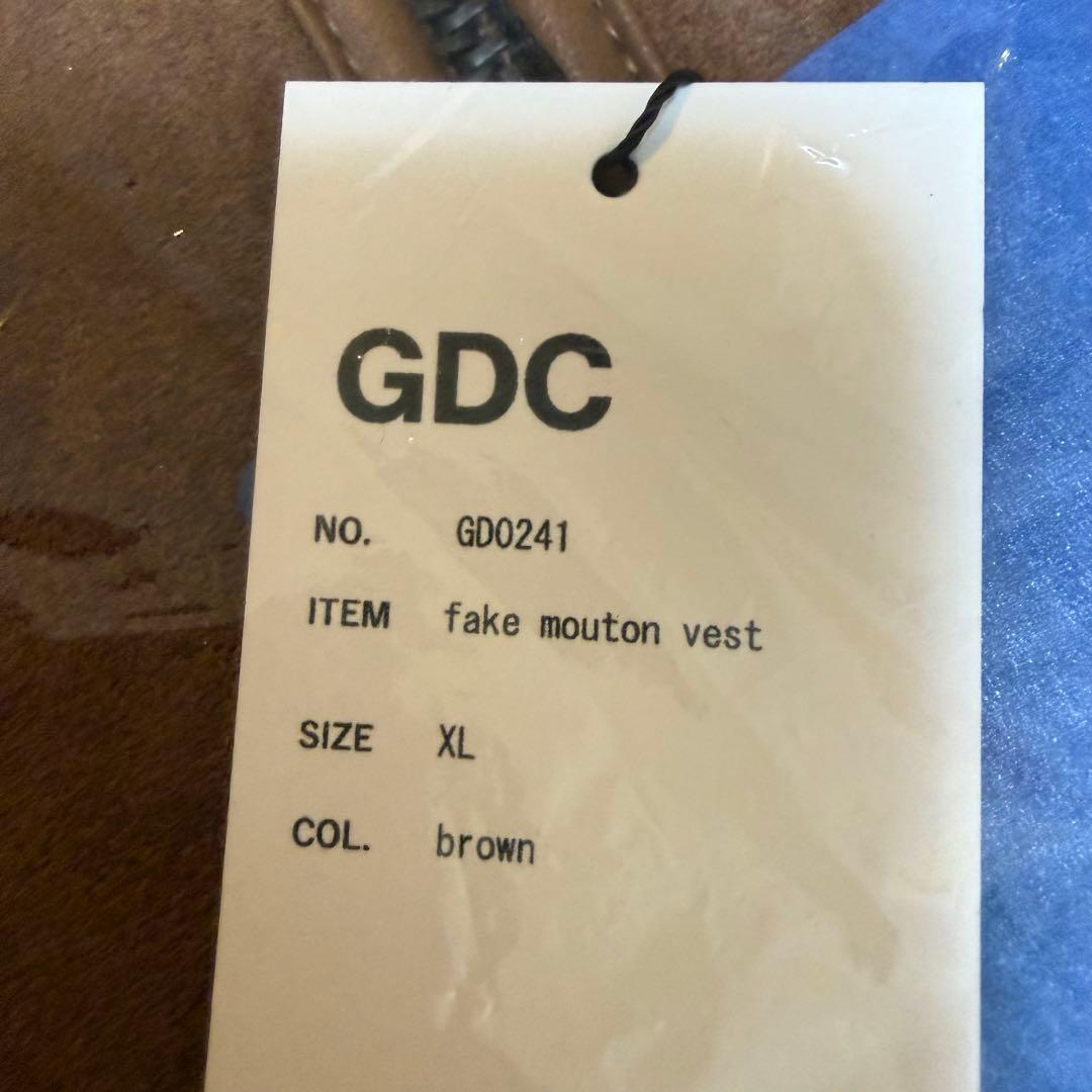 XLサイズ GDC Vegan Mouton Vest キムタク着用