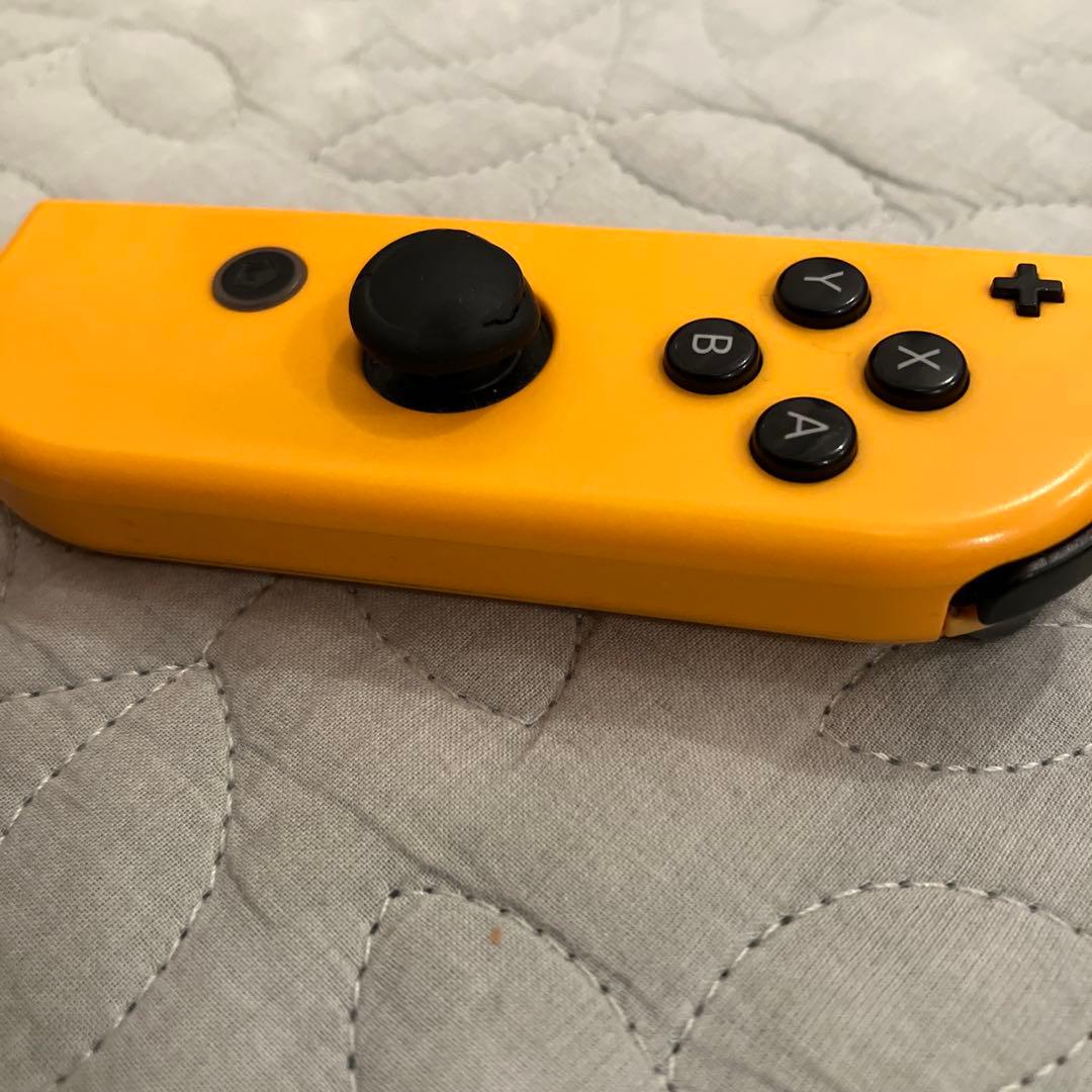 Nintendo Switch 本体 紫/黄色 Joy-Conストラップ付き