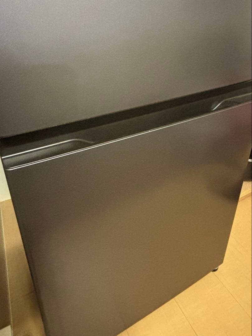 【1ヶ月のみ使用】AQUA AQR-14P(DS) 2ドア冷蔵庫 ダークシルバー