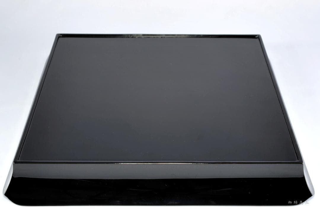 【Tatsu Kazuki】茶平一斎 海松貝蒔絵 四方盆 共箱