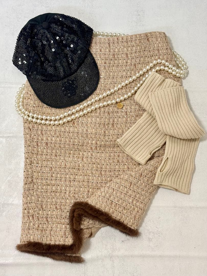 BLUMARINE ツイード タイトスカート ひざ丈