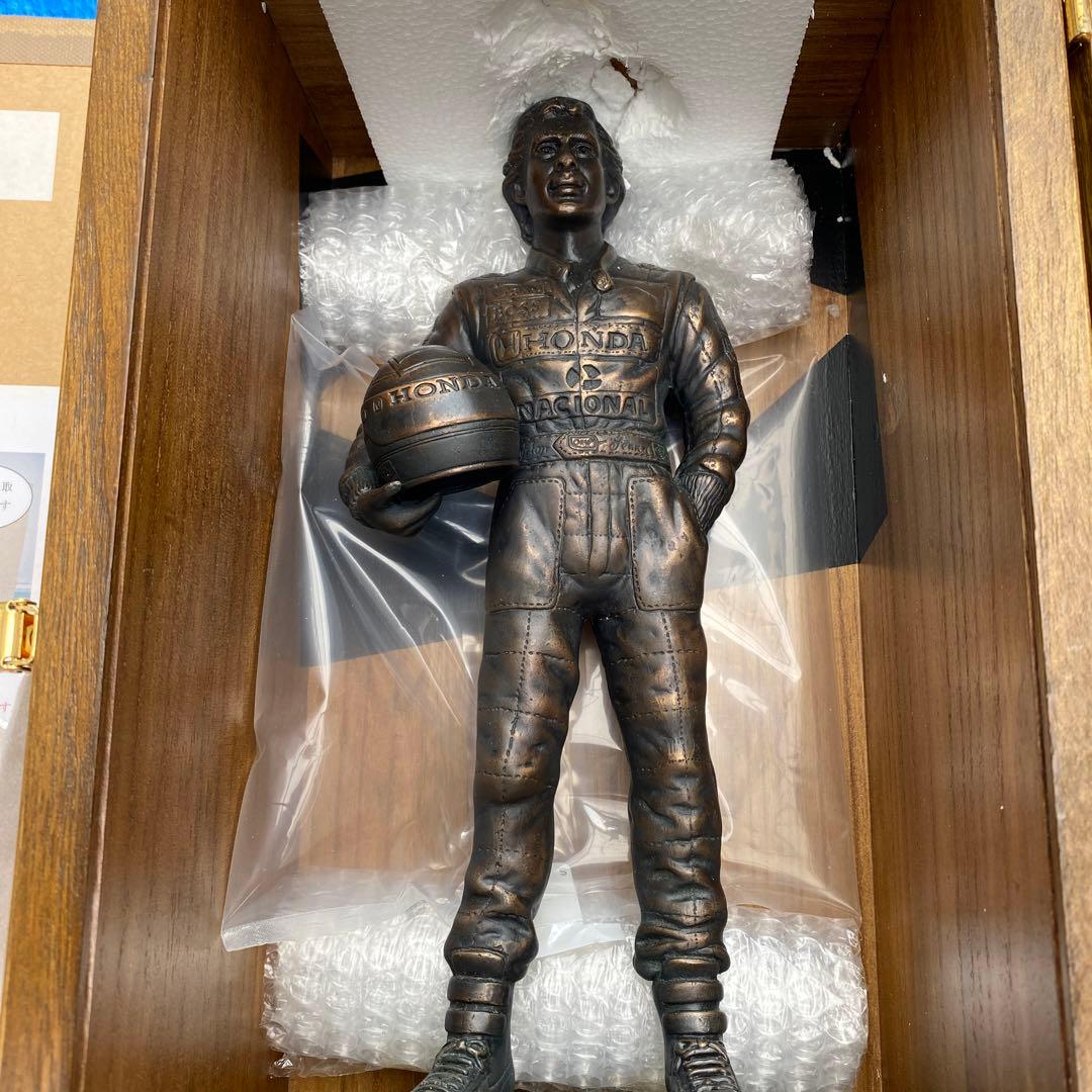 新品！超希少！世界1,000体限定 アイルトンセナ ブロンズ像 69/1000