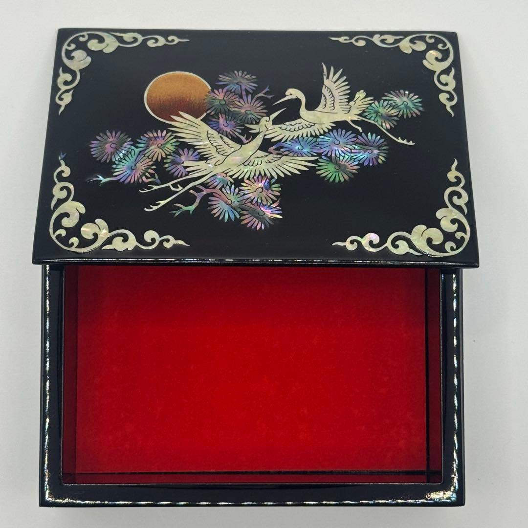 螺鈿細工 韓国伝統工芸 楽天市場】韓国螺鈿 螺鈿漆器 螺鈿 高級 宝石箱