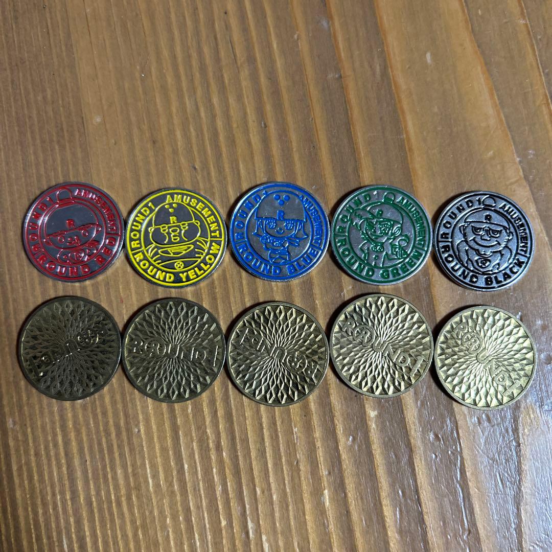 レア物ラウンドワンメダル