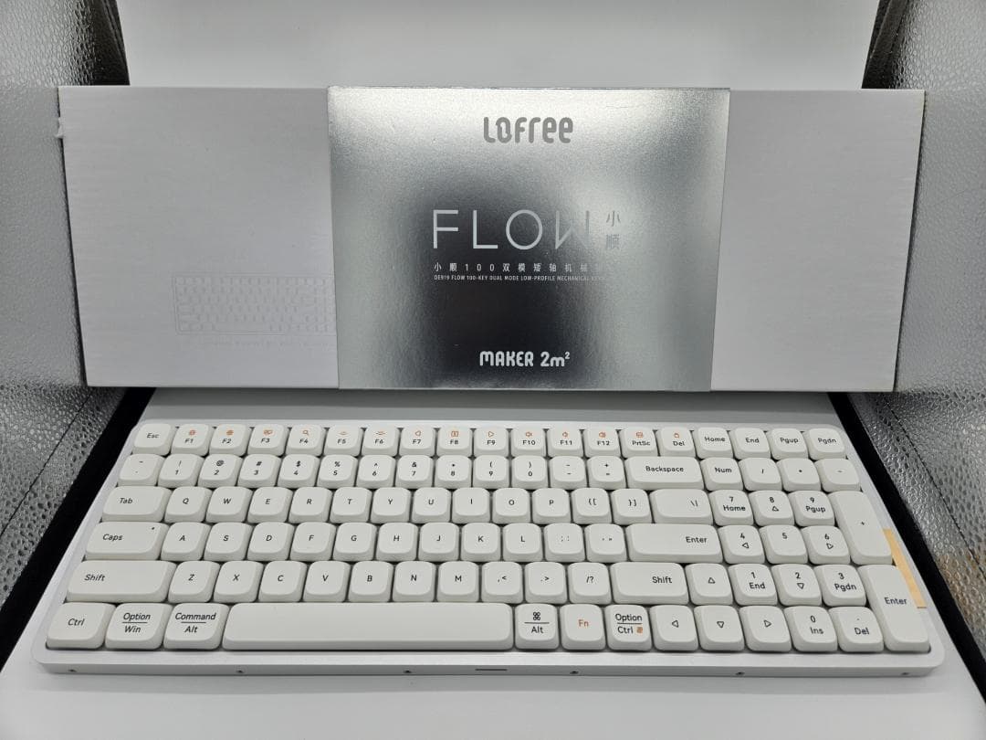 Lofree FLOW 100 ロープロファイル メカニカルキーボード Flow100 – Lofree Japan