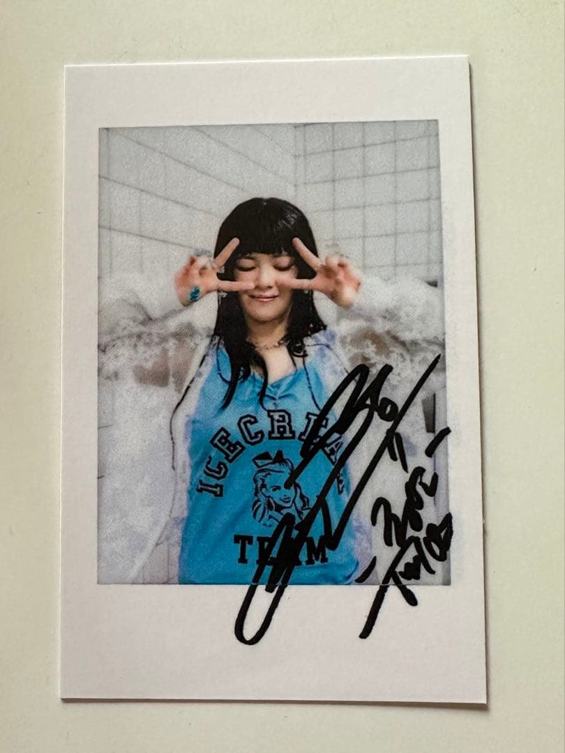 TWICE yizhiyu 上海サイン会当選者限定ポラ風トレカ2.0 ジョンヨン