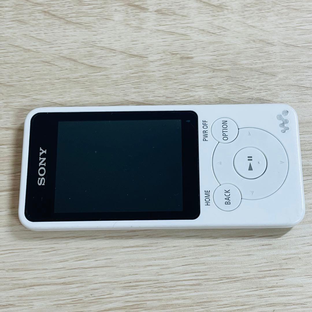 SONY ウォークマン ソニー NW-S14 動作品 ホワイト 白 8GB - メルカリ