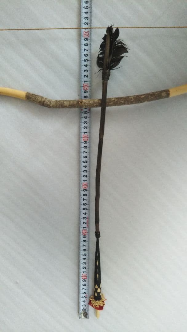 アイヌ民具弓矢セット クとへペライ