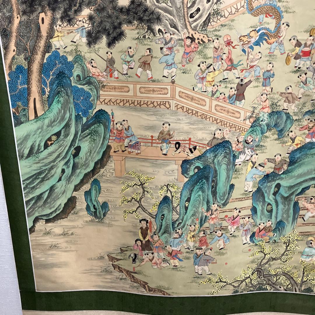 百雪霞影図 掛軸 日本画 百雪霞影図 掛軸 日本画 古美術谷口【掛け軸