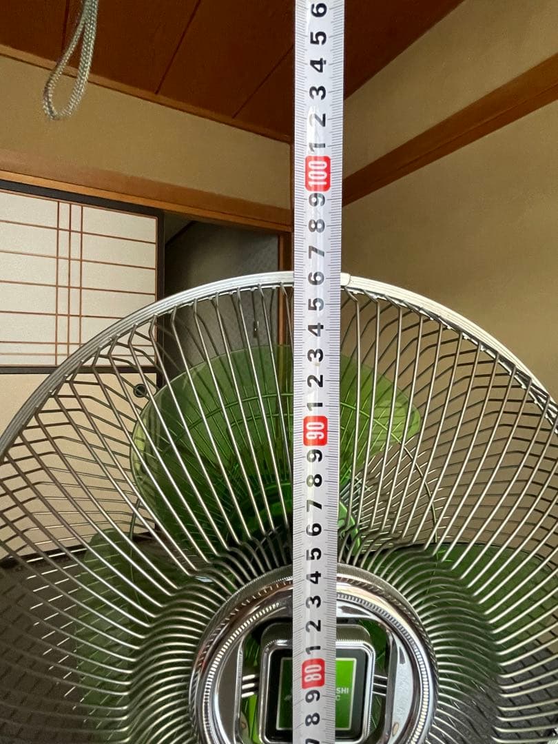 扇風機　レトロ　美品　1982年製　三菱電機　MITSUBISHI R30-EX