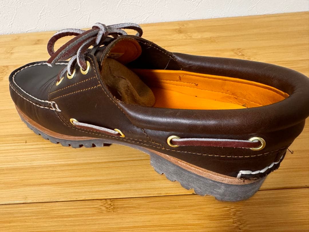“名作定番”Timberland 3 eye BOAT SHOE 26cm