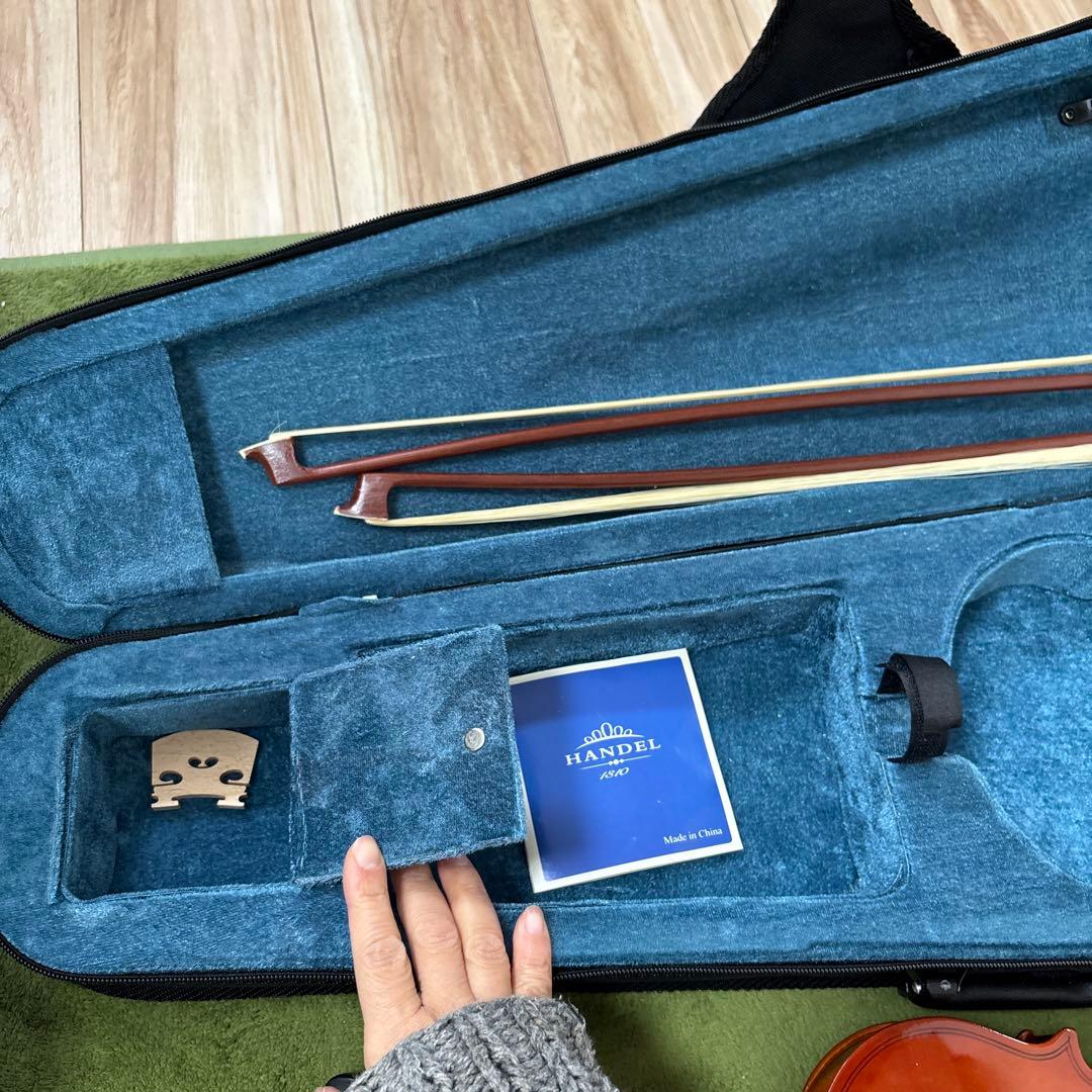 バイオリンケース付きバイオリンセット3/4サイズ