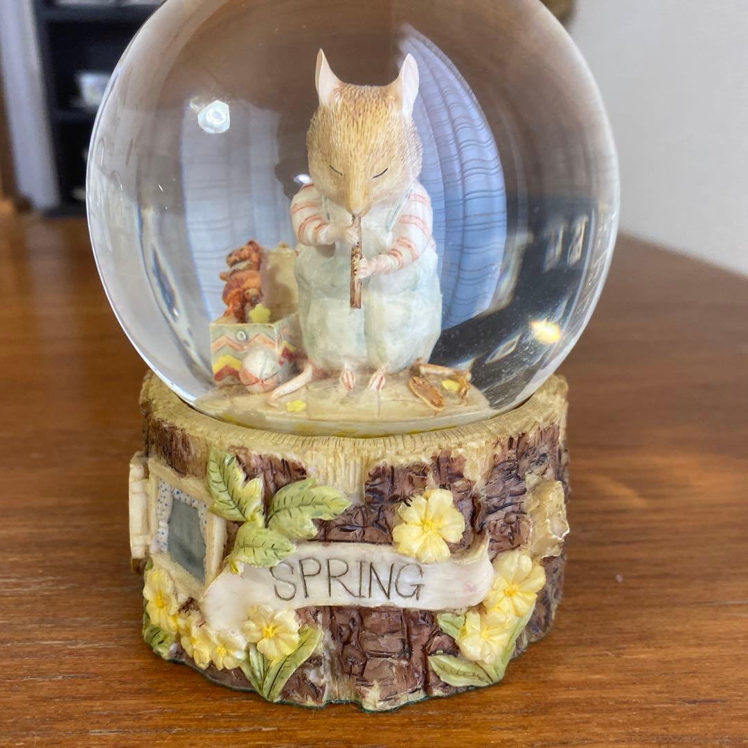 1989 エネスコ ブランブリーヘッジ スノードーム スノーグローブ