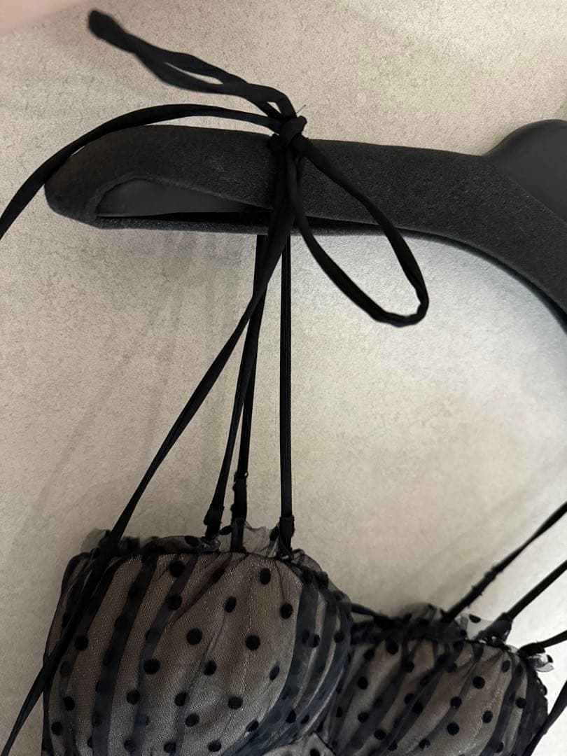 れみれみ　コラボ　ドレス　ローブドフルール　ブラック