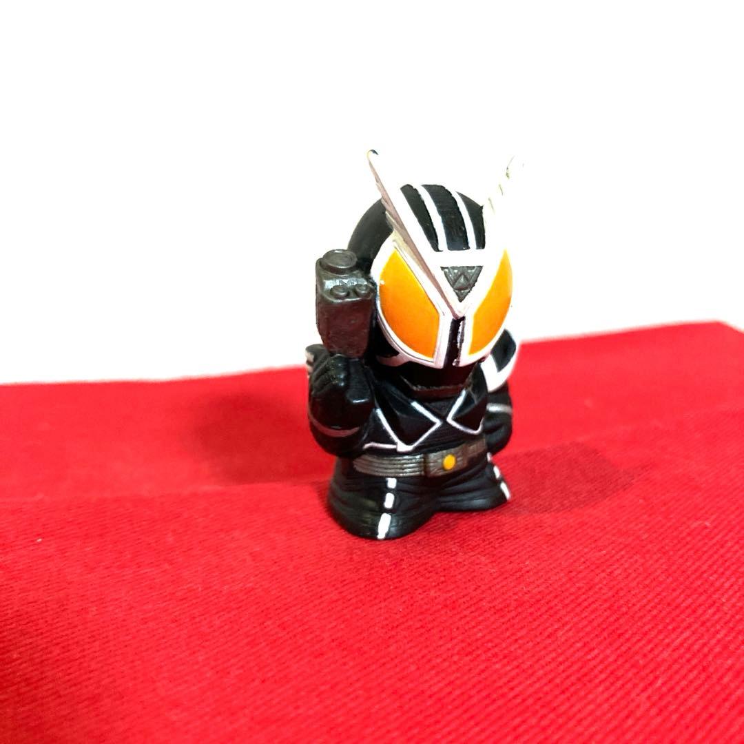 仮面ライダーデルタ 三原 北崎 フィギュア 当時物 SHF 真骨彫 希少 白黒