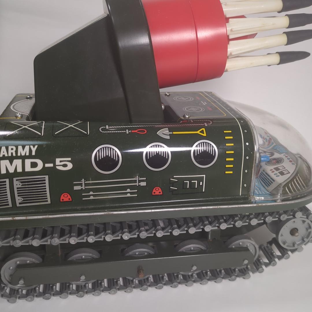 ミサイル装甲車 MS-85 増田屋 #ブリキ玩具 ミサイル装甲車 MS-85