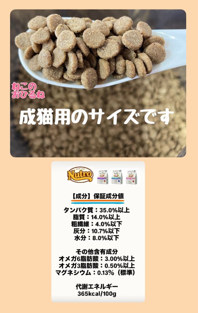 ニュートロ シュプレモ 成猫用 チキン&サーモン/白身魚&チキン 3kg×2