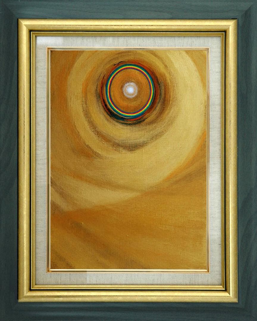 油絵 菅家令子 絵 絵画 インテリア F6-G252023 風景 祈り希望奇跡 絵画