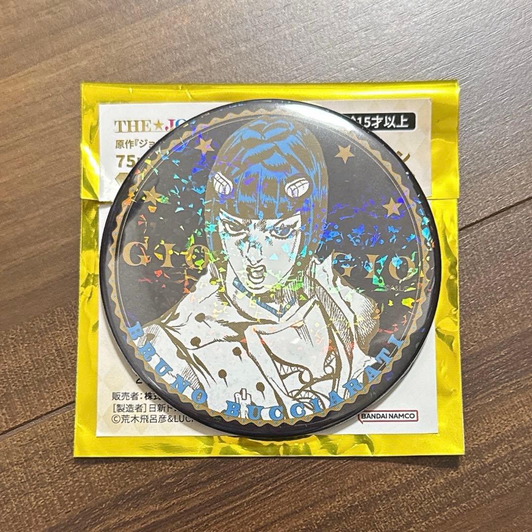 JOJOWORLD ジョジョワールド ホログラム缶バッジ ブチャラティ - メルカリ