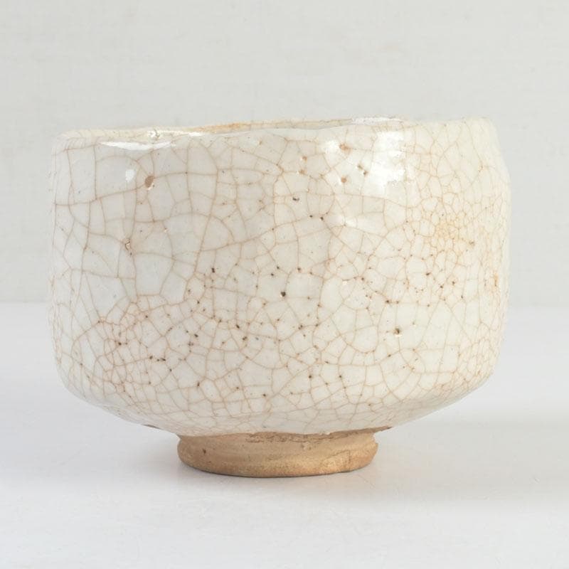 茶道具 志野焼 加藤麦岱作 茶碗 共布共箱 V 9427 - メルカリ